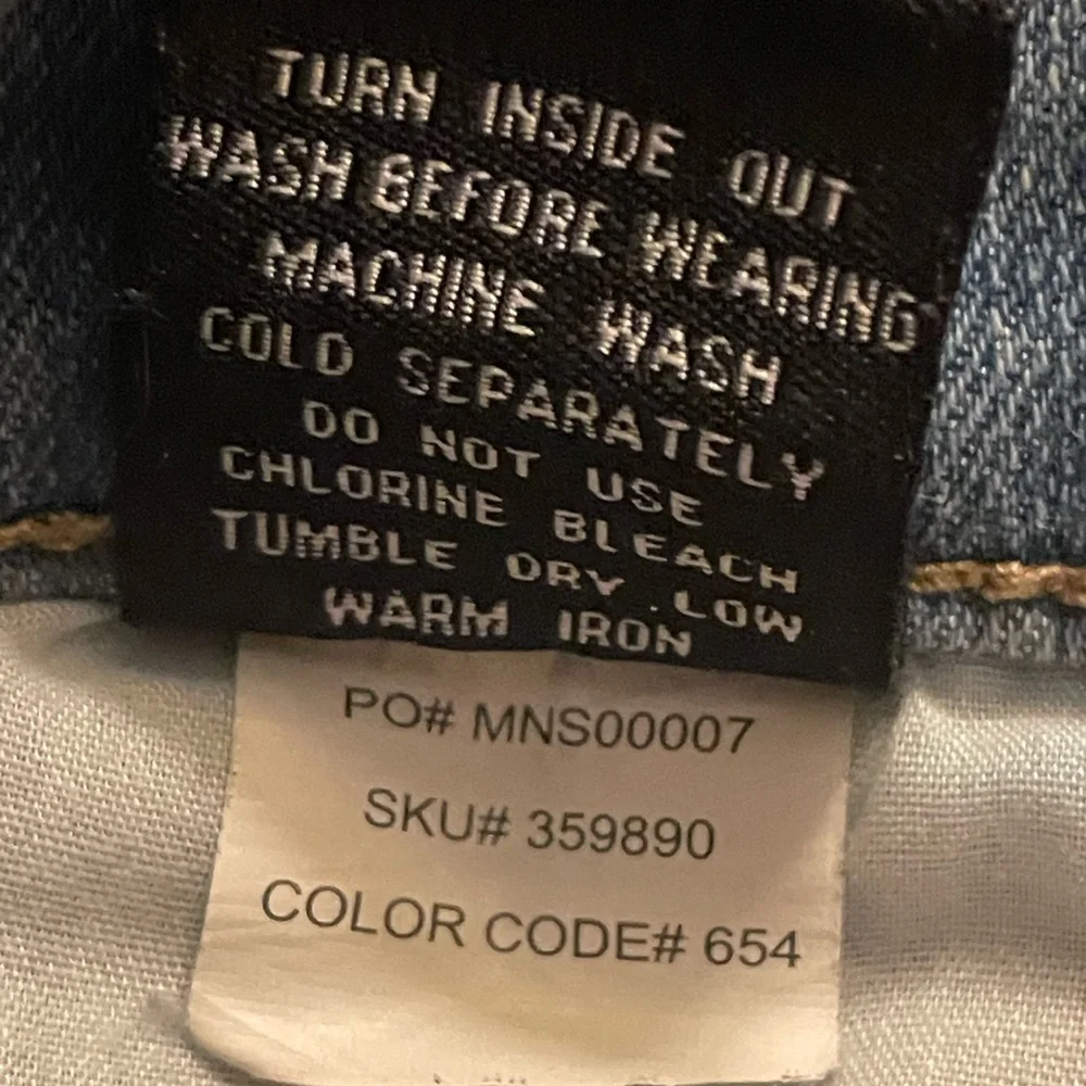 RSQ Cotton Denim Slim Straight Jeans Light Wash Soft 30x32
